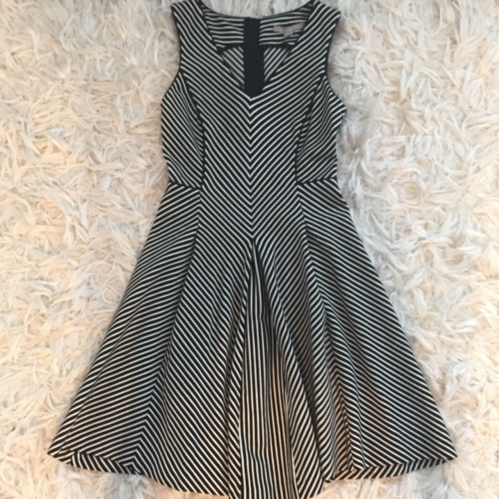 Banana Republic stripe dress.